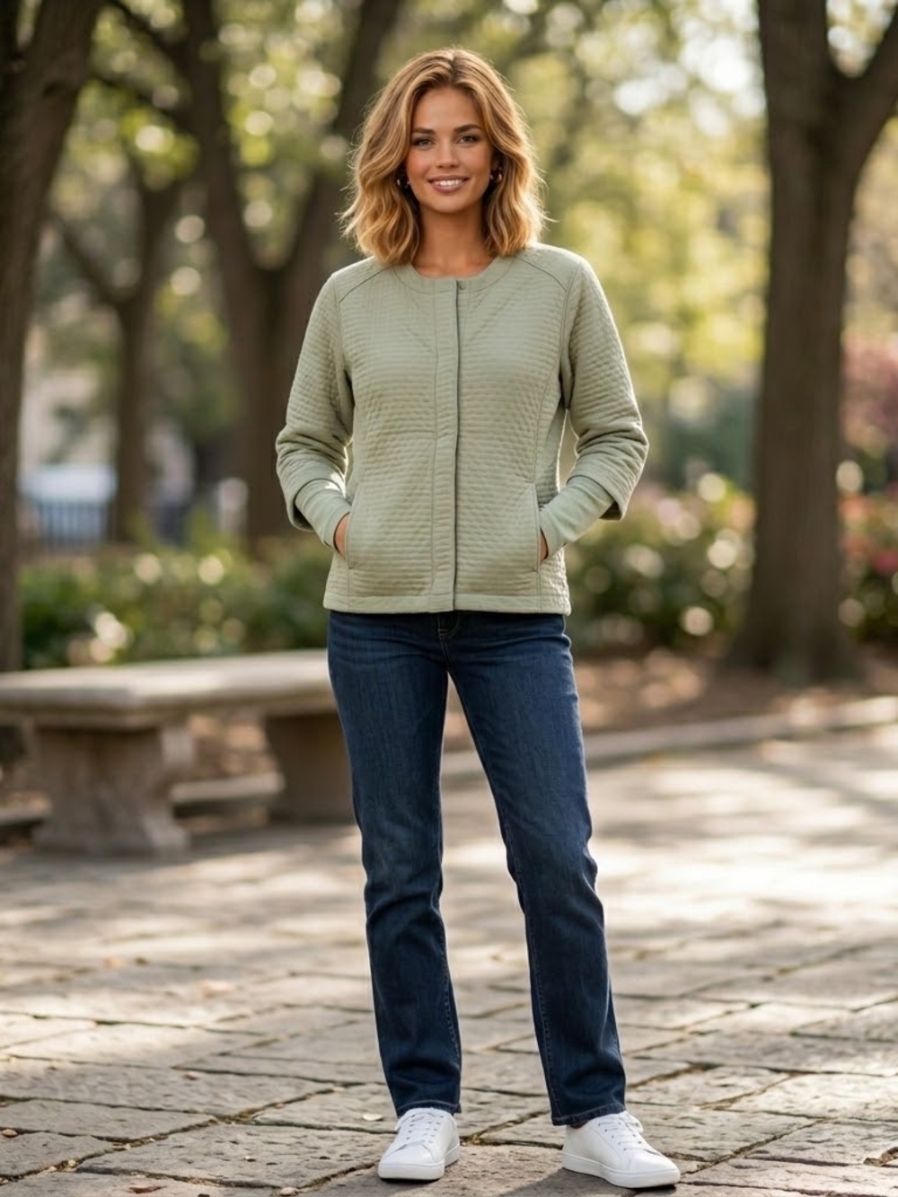 $99 NWT Women's Columbia Place to Place Light Sage Green Jacket Size XL